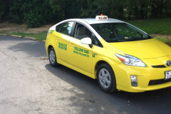 Yellow Cab Goes Green!!